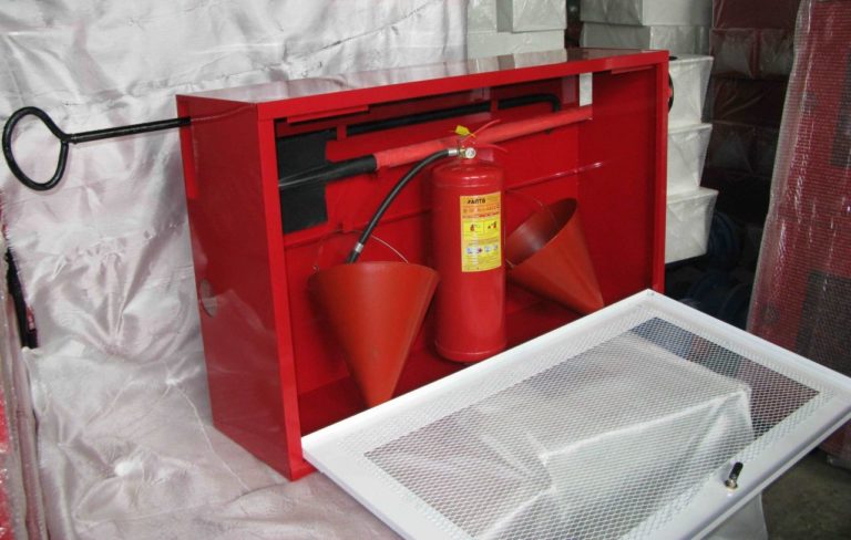 Опись пожарного щита образец